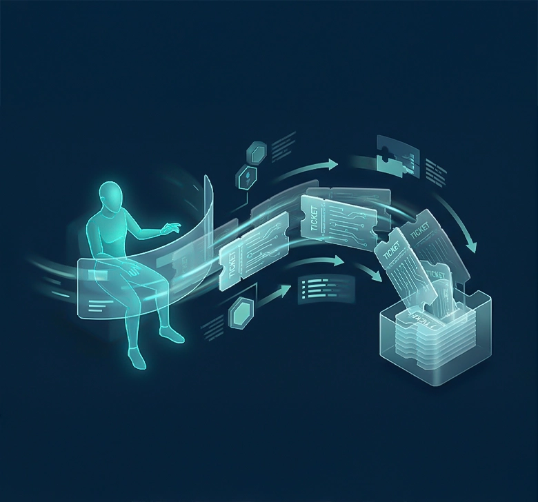 Issue tickets in minutes, without waiting on dev teams.